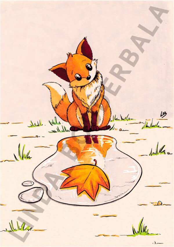 The Fox and the Leaf